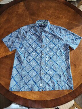 Tommy Bahama Silk shirt, Men's Large